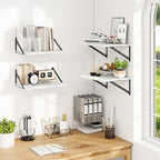 Heimlove 12 Inch Deep Floating Shelves - Image 2