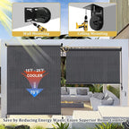Shade&Beyond Outdoor Roller Shades - Image 7
