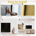 EVERECO 12 Pack Large Acoustic Panels, 47.2×23.6×0.4 inches, Soundproof Panels - Image 8