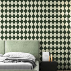 Simon&Siff Retro Peel and Stick Wallpaper Black and Green Wallpaper Vintage - Image 7