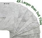 AULIGET 2-Piece Dark Slate Peel and Stick Backsplash Wall Tiles, Laundry Room - Image 3