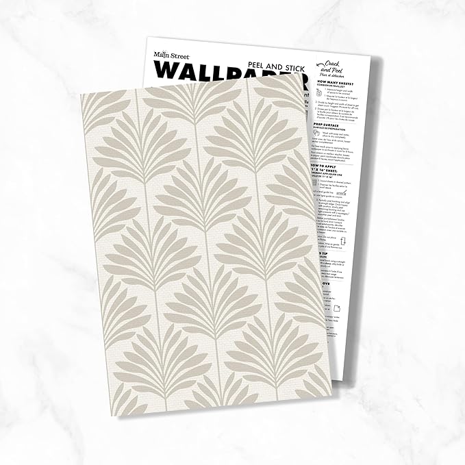 Main Street Peel and Stick Wallpaper Eco-Friendly Sheets 12 Pack, 11 X 16 Inch - Image 7
