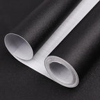 Black Peel and Stick Wallpaper, 15.7 X 157 inches Renter Friendly Wallpaper by Consine