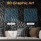 Sonicism Wall Panels Upgrade 72 Pack, 0.7”x11.8”x11.8”Pyramid 3D Wall Panels - Image 5