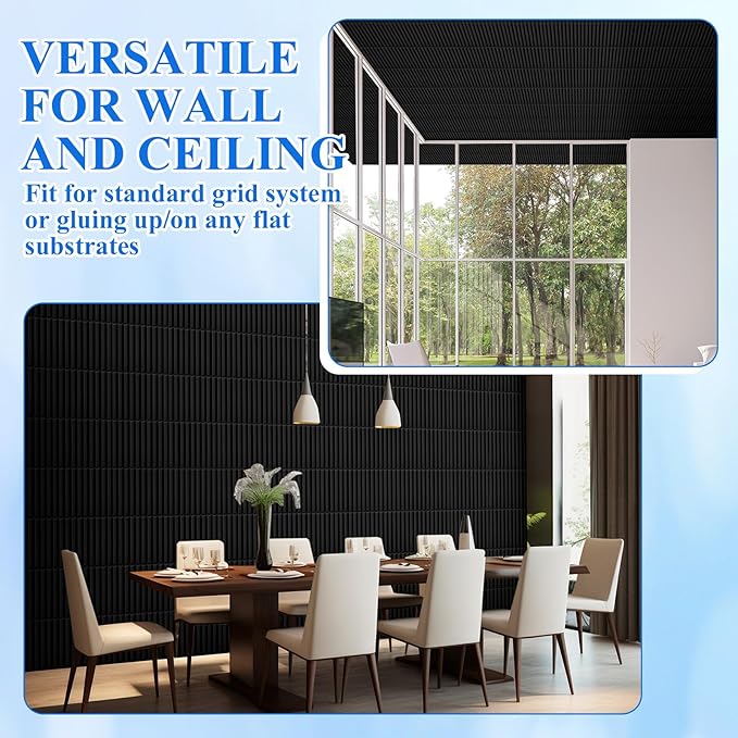 Nuanchu 32 Pcs 3D Wall Panels for Interior Wall Decor, 32 Sq. ft Coverage - Image 6
