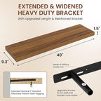 Dreamland 40 Inches Floating Shelves - Image 3