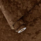 Wallercity Brown Velvet Drawer Liner Self Adhesive Velvet Fabric Wallpaper Peel by Wallercity