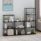 Furinno Turn-N-Tube 3-Tier Compact Multipurpose Shelf Display Rack - Image 2