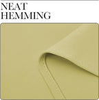 NICETOWN Blackout Curtains for Living Curtains, Paler Yellow, 52 by 63 Inch - Image 6
