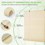 Bamboo Blinds for Door Window - Image 4