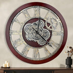 HOIBAI Large Wall Clock, 18 Inch Wall Clocks by HOIBAI