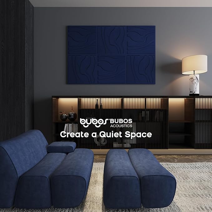 BUBOS Art Acoustic Wall Panels 6 Pack - Image 6