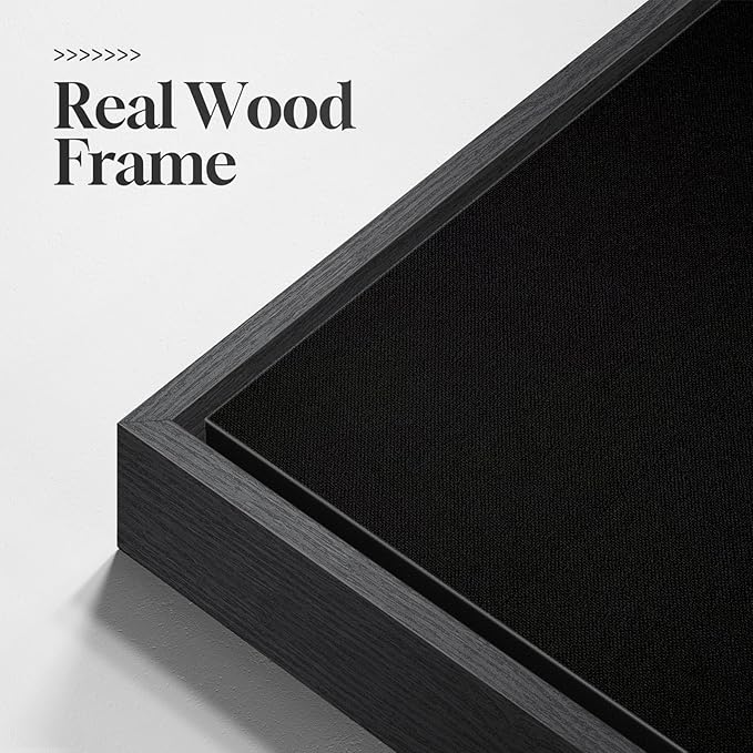 Framed Modern Wall Art, Large Minimalist Canvas Prints Paintings - Image 3