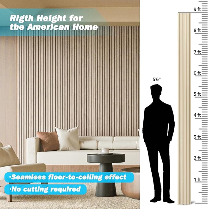 Art3d Slat Wood Wall Paneling - Image 9