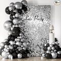 COKAOBE Silver Shimmer Wall Backdrop, Photo Backdrops by COKAOBE