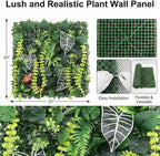 6 Pack 20"x20"Grass Wall Panels-Artificial Boxwood Panels - Image 2