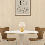 Beige Grasscloth Peel and Stick Wallpaper A Set of 23.6''x480'' Textured - Image 3