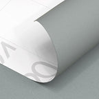 Yancorp 16"x394" Matte Gray Contact Papaer Peel and Stick Wallpaper Vinyl Wrap - Image 7