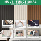 3 Pack Sample Set 3D Acoustic Slat Panels, 4.72" x 5.9" Sound Absorbing Wood - Image 4