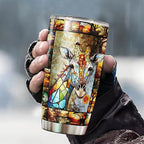 WAZONE Personalized Giraffe Tumbler 20oz 30oz Custom Name Drawing Printed with Lid Travel Mug Stainless Steel Vacuum Insulated Cup Animal Themed Gifts for Woman Mother Friends Giraffes Lover