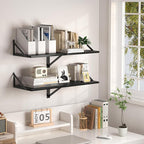 Heimlove Black Deep Floating Shelves - Image 5