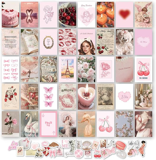 97 Decor Pink Coquette Room Decor Aesthetic by 97Decor