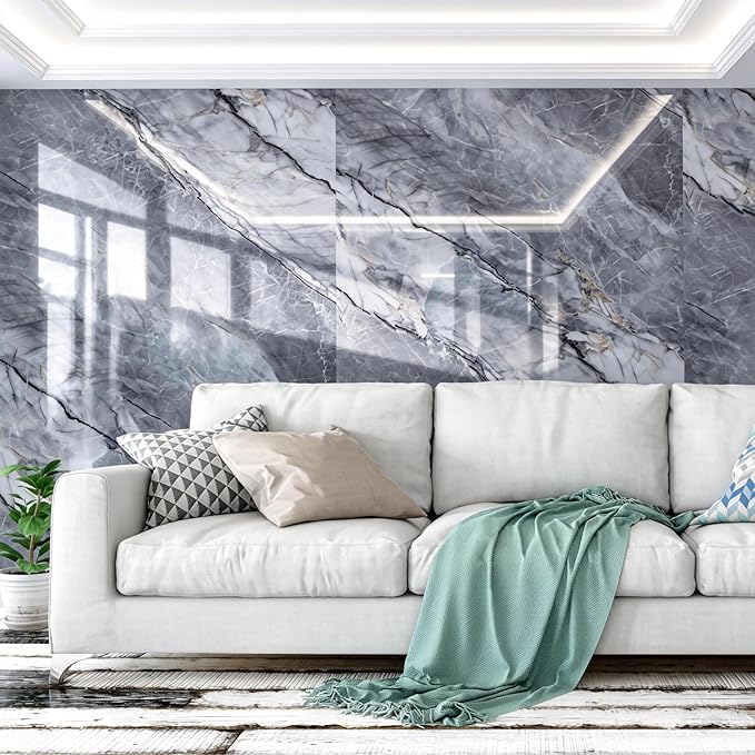Marble Peel and Stick Waterproof Wall Paneling, Covers 38.75 Sq. Ft. - Image 8