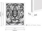 Poster Master Vintage Tiger Face Print - Image 3