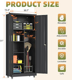 Metal Garage Storage Cabinet - Image 3