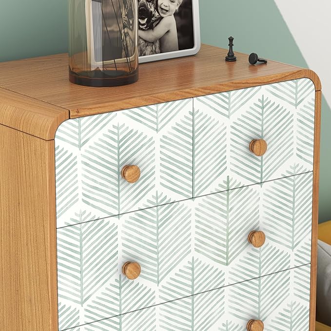 Modern Peel and Stick Wallpaper 17.3''×276'' Geometric Wallpaper Boho Contact - Image 6