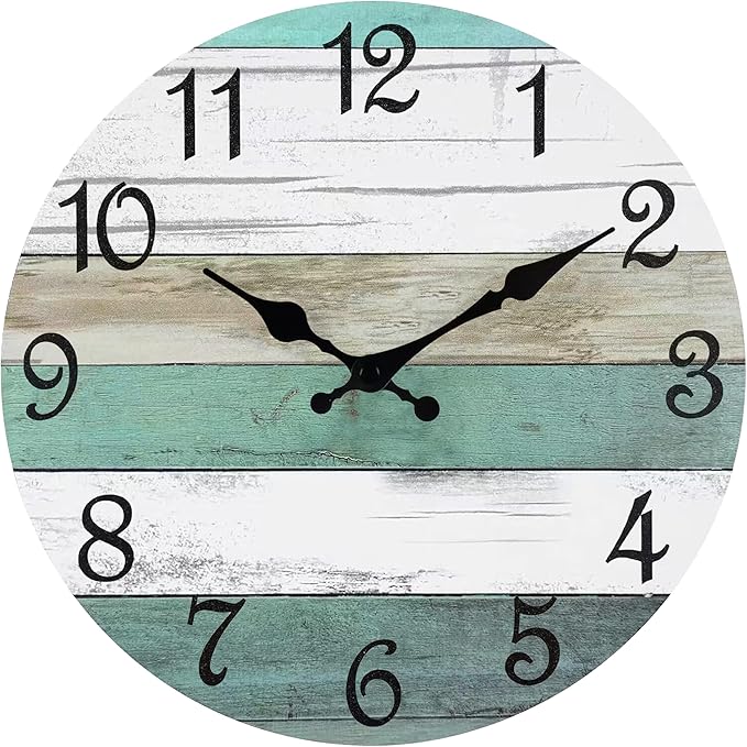 CHYLIN Wall Clock, 14 Inch Wall Clocks Battery Operated Silent Non Ticking by CHYLIN