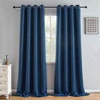 IGEMAEVE Blackout Curtains 96 Inch Length 2 Panels Set, Grommet Energy Saving by IGEMAEVE
