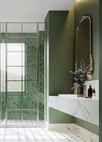 Dimoon 78.7''x15.7'' Green Skin Peel and Stick Wallpaper Contact Paper Modern - Image 3