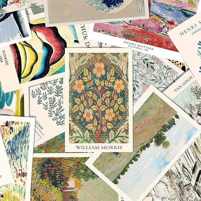 KBKBART Eclectic Wall Decor, Colorful Maximalist Decor Boho Gallery Wall - Image 3