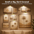 6Pcs Battery Operated Picture Light, Magnetic Led Painting Light - Image 6