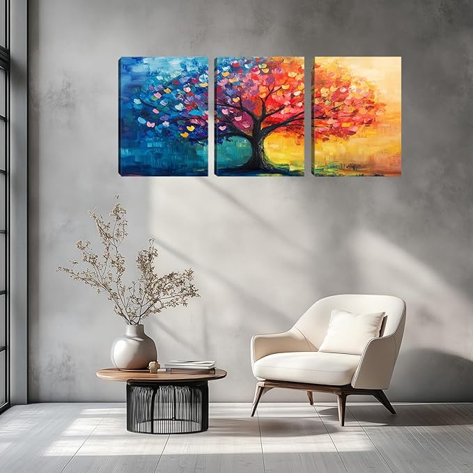 Kuiluuye 3 Pieces Sun Sbstract Wall Decor Motivational Office Wall Decor - Image 5