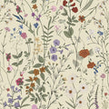 JiffDiff Floral Wallpaper Peel and Stick- 1181" x 17.3" Farm Floral Wall Paper by wallpaper