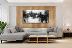 VHMING Black Abstract Wall Art Decor Black and White Painting Pop Culture Wall - Image 3