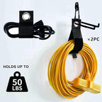Garage Hooks, 4 Pack Wall Mount Storage Hanger - Image 5