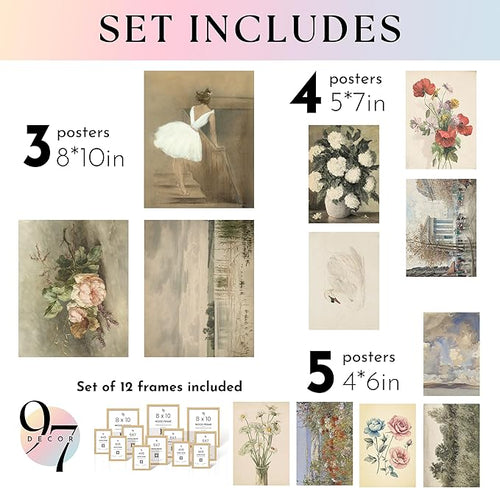 97 Decor Vintage Framed Wall Art - Image 2