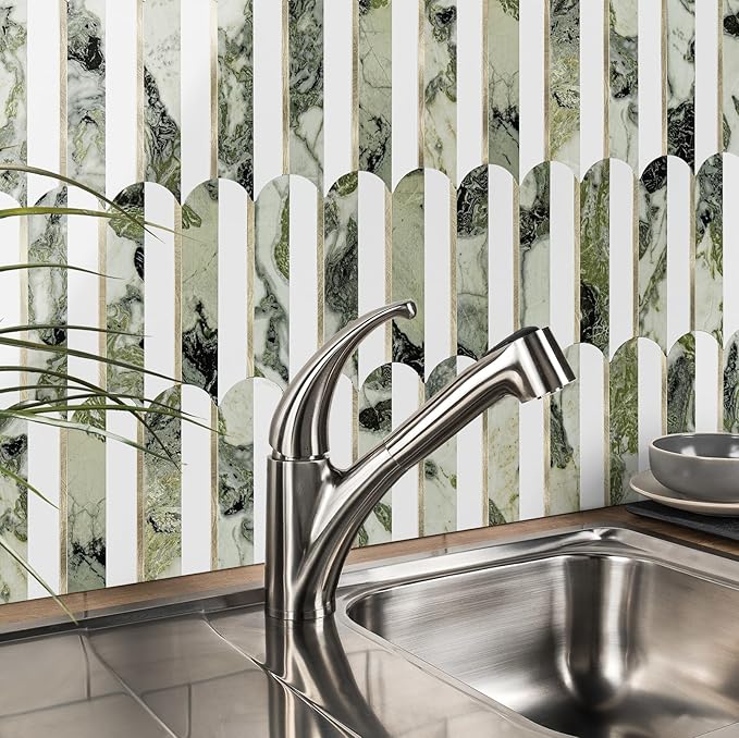 Vamos Tile Peel and Stick Backsplash Seamless Tile, 10-Sheets Stick on - Image 8