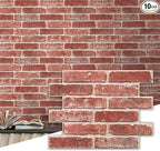 Commomy 3D Peel and Stick Brick, Ultralight Thin PVC Faux Brick Wall Panels by CommomyDecor