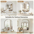 Suidia Bathroom Mirror, Frameless Bathroom Mirror - Image 6