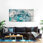 AIYISU Inspirational Family Wall Art Farmhouse Home Decor Dandelion Botanical - Image 6