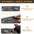 ROOMTEC 1-Pack Faux Stone Wall Covering Panels - Image 4
