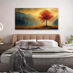 Suconvng Modern Wall Art For Living Room Painting Modern Gold Landscape Canvas - Image 4