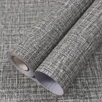 WADILE Grasscloth Peel and Stick Wallpaper 15.7in x 787.4in, Textured Contact by WADILE