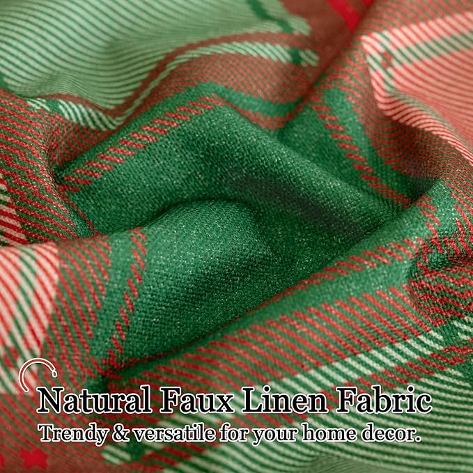 Lajode Plaid Curtains Gingham Patterned - Image 4