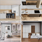 Wood Slat Peel and Stick Wallpaper - Image 3