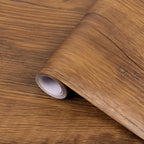 practicalWs 17.7in x 393.7in Wood Contact Paper Brown Wood Peel and Stick - Image 2